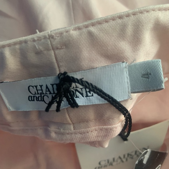 Chaiken and Capone Light Pink Jackie Trouser Pants NWT Size 4 - Picture 6 of 10